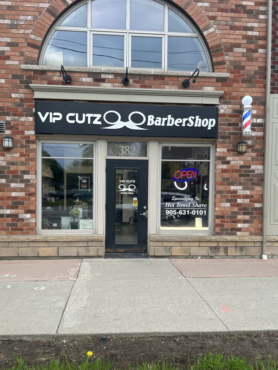 VIP Cutz Barbershop storefront